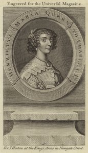Henrietta Maria, Queen of Charles I by English School