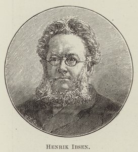 Henrik Ibsen by English School