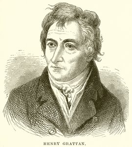 Henry Grattan by English School