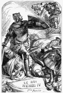 Henry IV - Illustration in Works complete by William Shakespeare 1866