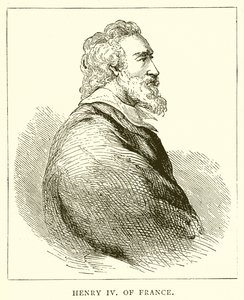 Henry IV of France by English School