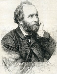Henry Le Jeune A.R.A. from the Illustrated London News 25th July, 1863 by English School