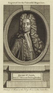 Henry St John, Late Lord Viscount Bolingbroke by English School