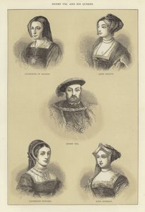 Henry VIII and his Queens by English School