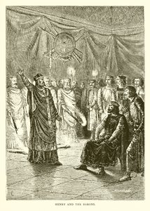 Henry and the Barons by English School