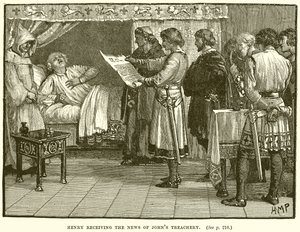 Henry Receiving the News of John
