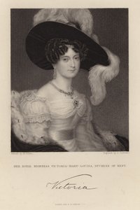 Her Royal Highness Victoria Mary Louisa by English School