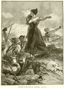 Heroism of the Maid of Saragossa