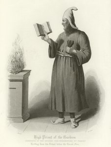High Priest of the Guebres by English School