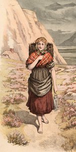 Highland Lass by English School