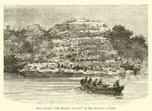 Hill called The Monkey Palace in the Western Soudan by English School