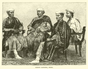 Hindoo Bankers, Delhi by English School