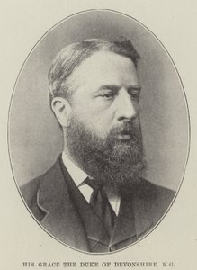 His Grace the Duke of Devonshire, KG by English School