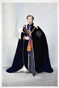 His Royal Highness, Albert Edward, Prince of Wales, from A Memorial of the Marriage of Edward VII and Alexandra of Denmark