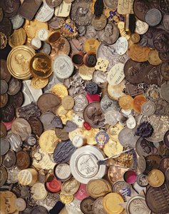 Historical medals, coins and badges, 1600-1900
