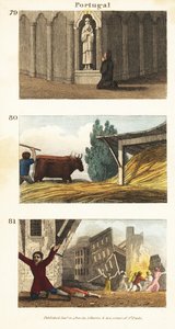Historical Views of Portugal by English School