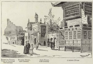 History of Human Dwellings at the Paris Exhibition