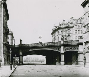 Holborn Viaduct; Photograph by English School