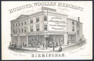 Holroyd, woollen merchant