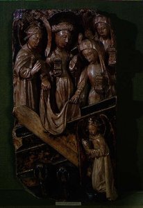 Holy Women at the Sepulchre by English School