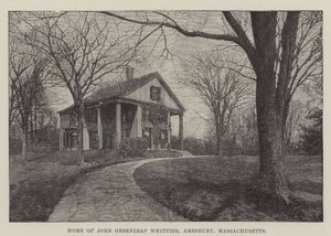 Home of John Greenleaf Whittier, Amesbury, Massachusetts
