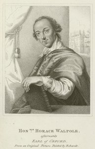 Honorable Horace Walpole, afterwards Earl of Orford