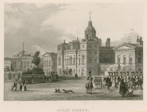 Horse Guards by English School