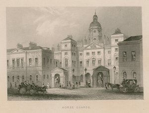 Horse Guards by English School
