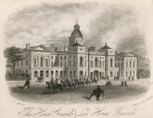 Horse Guards by English School