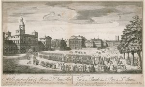 Horse Guards by English School