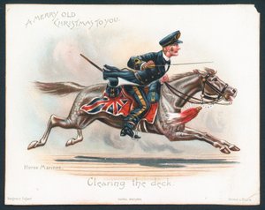 Horse Marines Christmas card