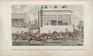 Horse Racing at Ascot, from Anecdotes of the Turf, the Chase, the Ring