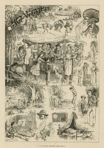 Hot Weather Sketches by English School