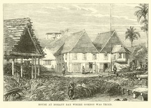 House at Morant Bay Where Gordon Was Tried by English School