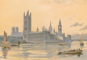 Houses of Parliament by English School