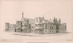 Houses of Parliament: Buildings Adjoining Westminster Hall
