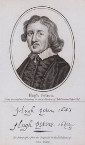 Hugh Peter, English Puritan minister, politician and Parliamentarian soldier in the Civil War