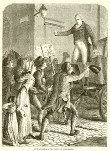 Hunt Addressing the People at Manchester