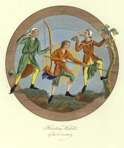 Hunting Habits of the 13th Century by English School