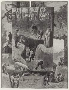 Hunting the Badger at Stanford Park by English School