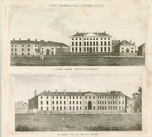 Hyde Park Barracks, London by English School