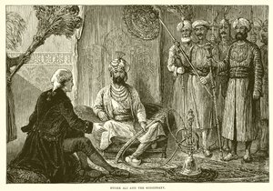 Hyder Ali and the Missionary by English School