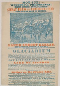 Ice-Rink, Baker Street Bazaar, King Street, Portman Square, London by English School
