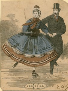 Ice Skating Couple
