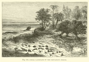 Ideal Landscape of the Cretaceous Period by English School