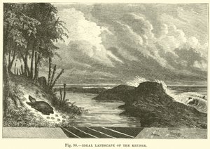 Ideal Landscape of the Keuper by English School