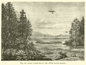 Ideal Landscape of the Upper Oolite Period by English School