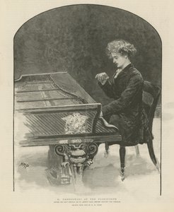 Ignacy Jan Paderewski by English School