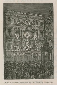 Illuminations Adorning the Offices of the North British Mercantile Insurance Company