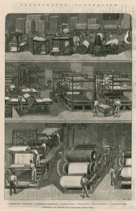 Illustrated Journalism: Machinery for printing the Illustrated London News by English School
